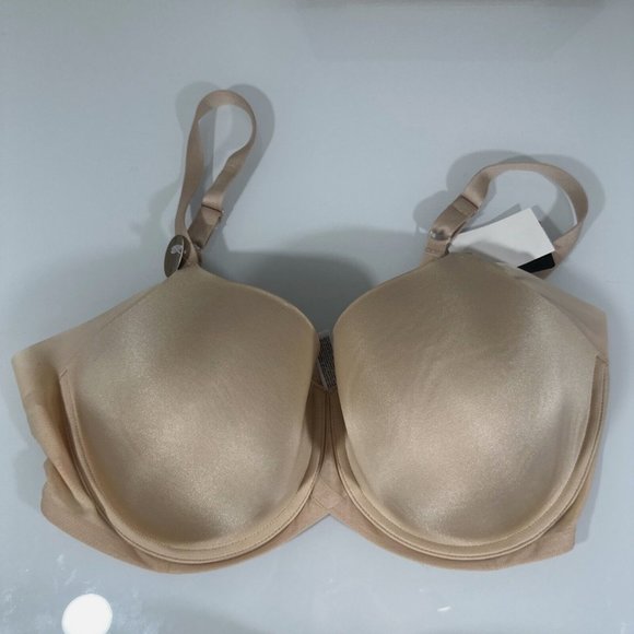 NWT‎ Wacoal [ 38DDD US ] Ultimate Side Smoother Underwire T-Shirt Bra Nude - Picture 3 of 13